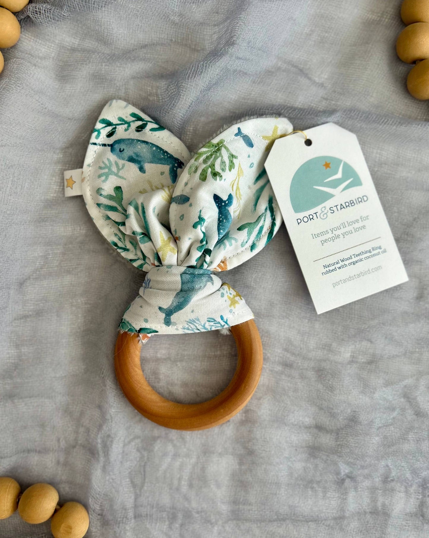 Crinkle Teether | Enchanted Sea Life