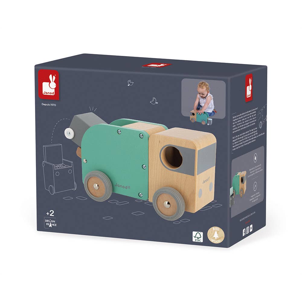 Garbage Truck | Wooden Toy