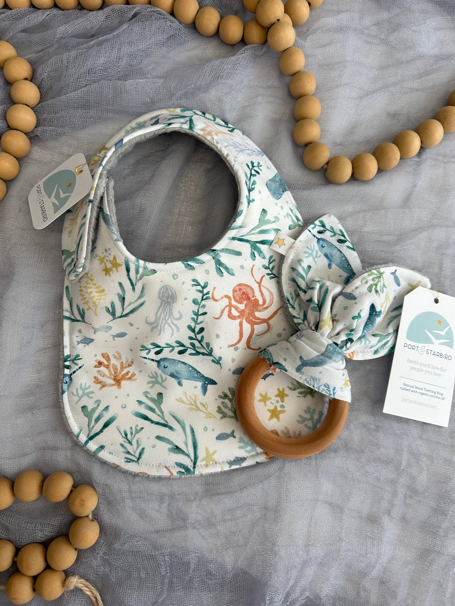 Crinkle Teether | Enchanted Sea Life