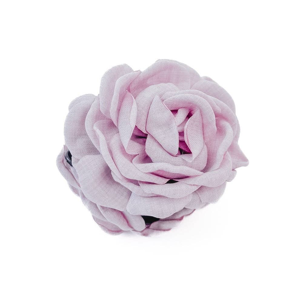 Blooming Rose Hair Claw Clip