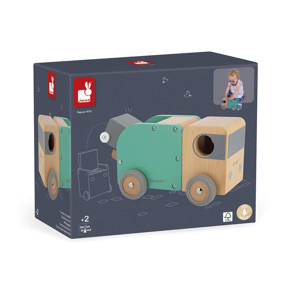 Garbage Truck | Wooden Toy