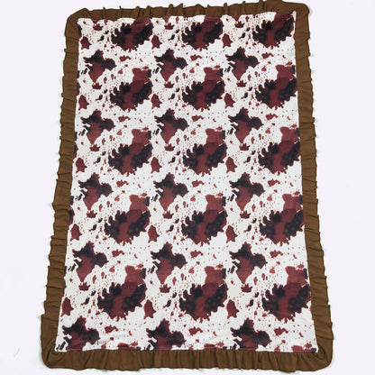 Minky Blanket | Cowhide