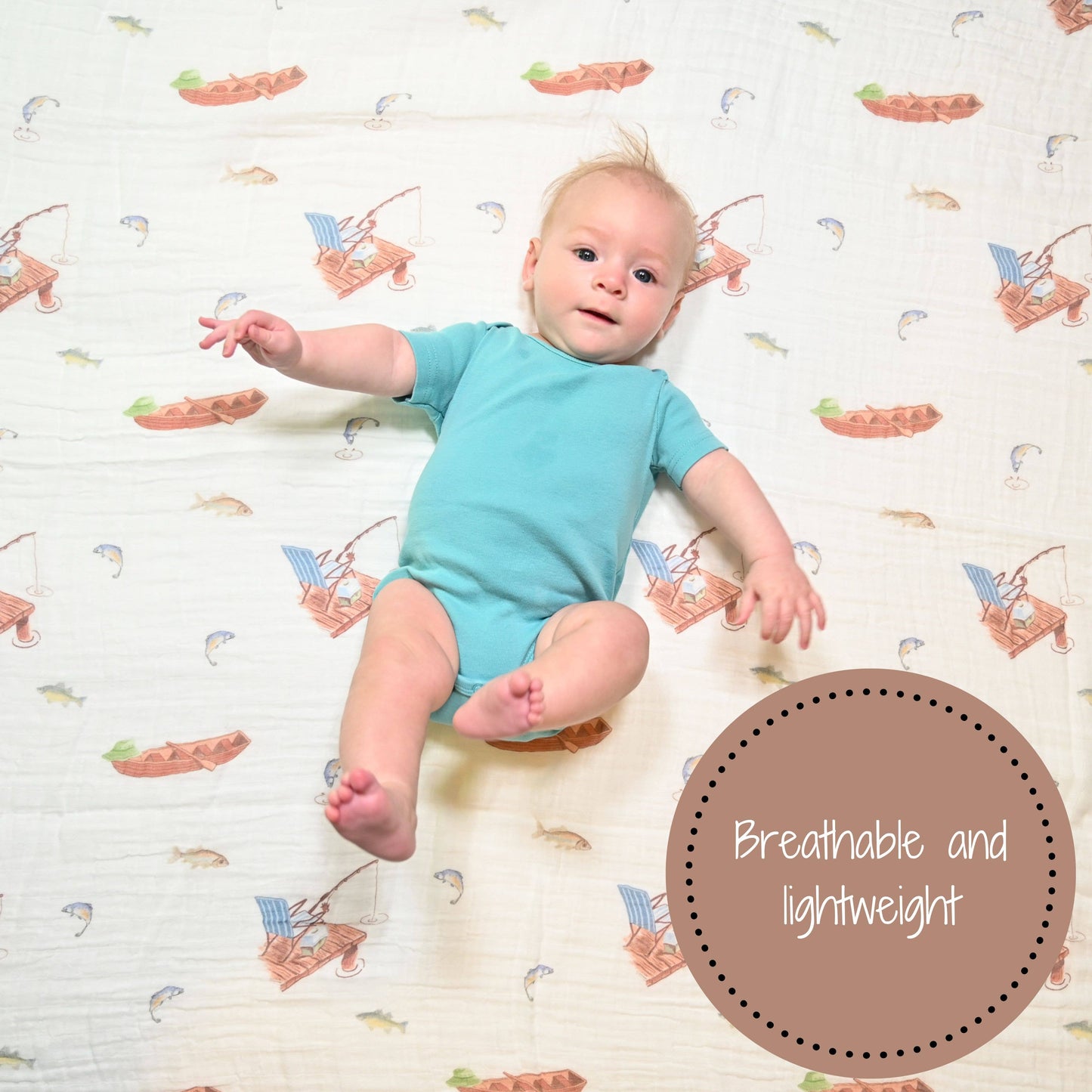 Gone Fishing  | Swaddle